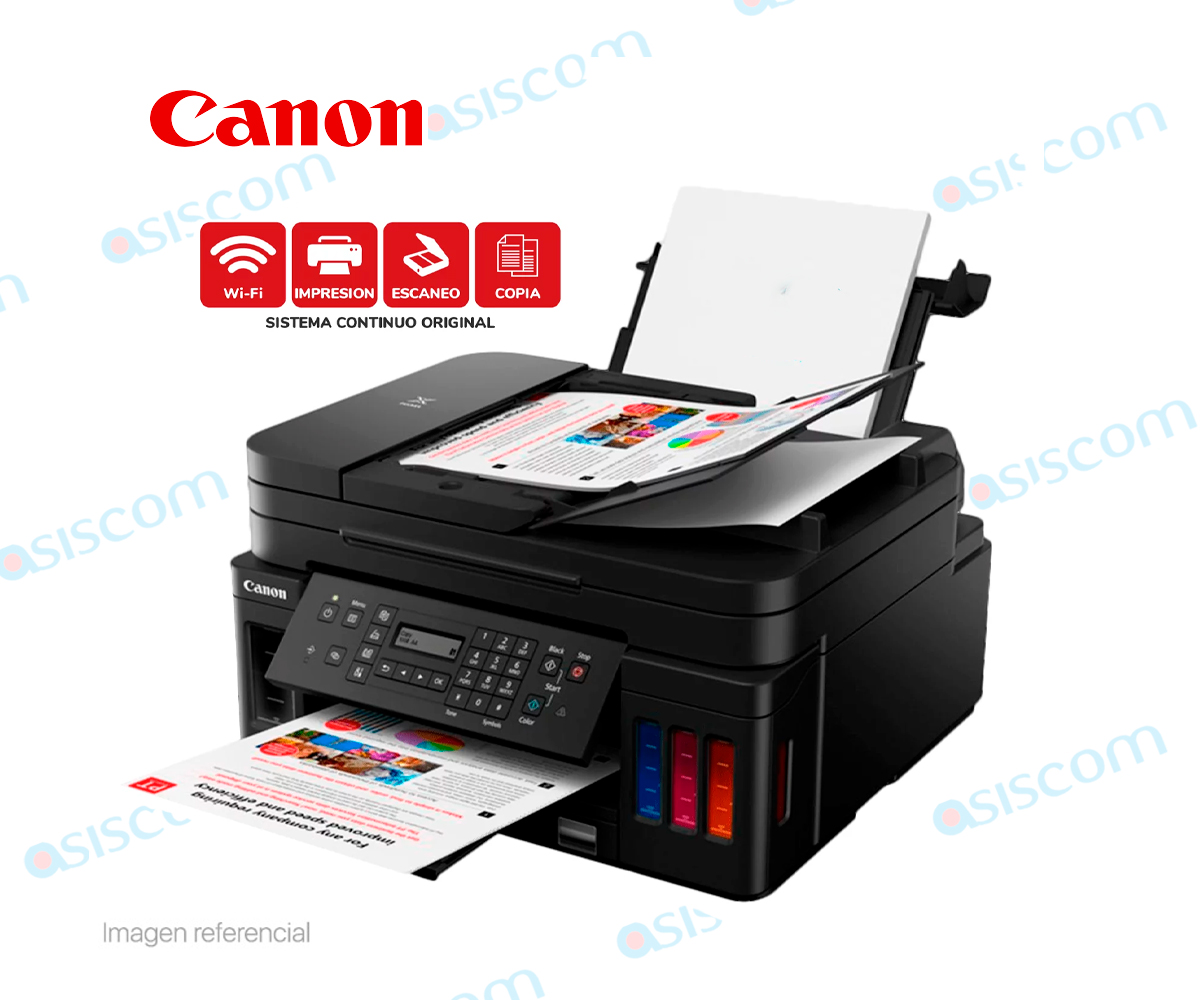 IMPRESORA MULTIFUNCIONAL CANON G7010 WIFI DUPLEX