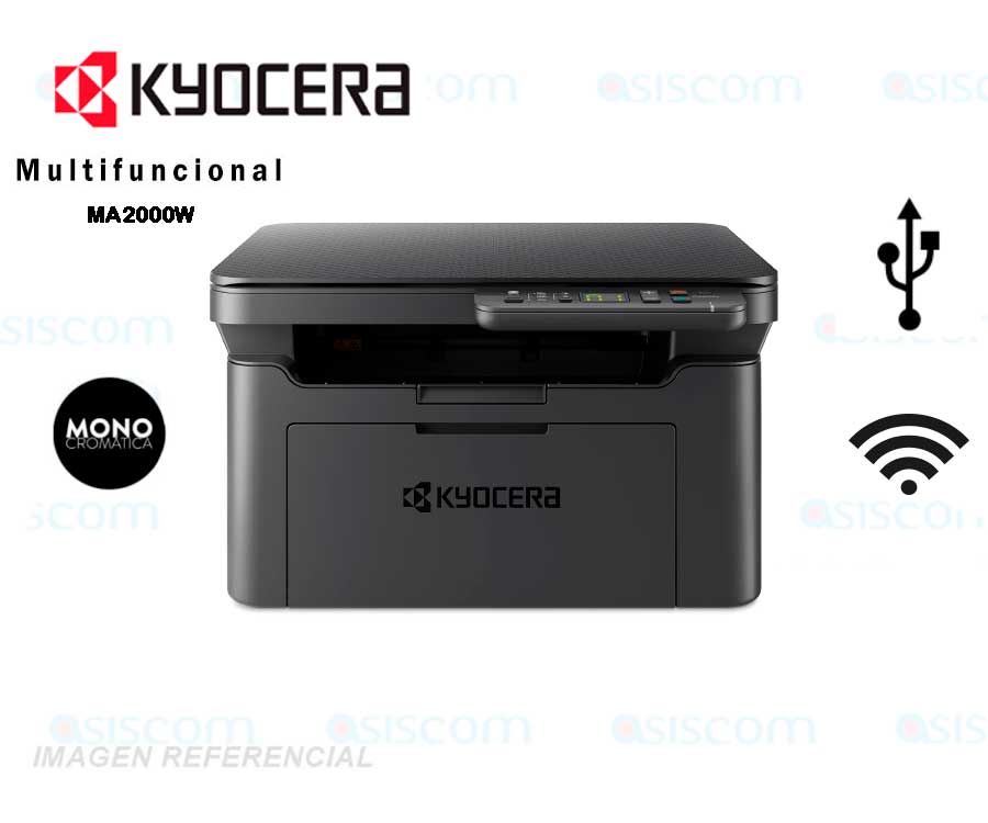Kyocera MA2000W Impresora Multifuncional A4 21ppm USB|WiFi