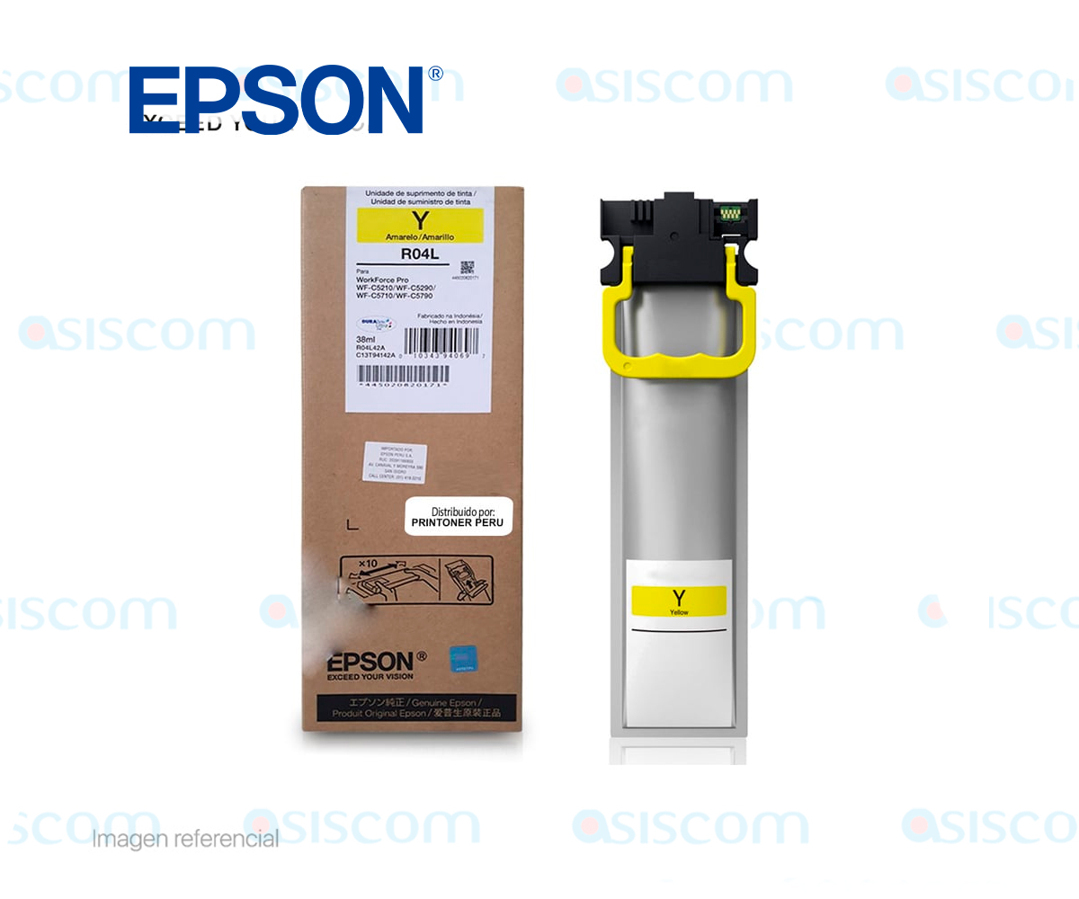 Bolsa de Tinta EPSON T941420 Yellow R04L C5210/ C5790