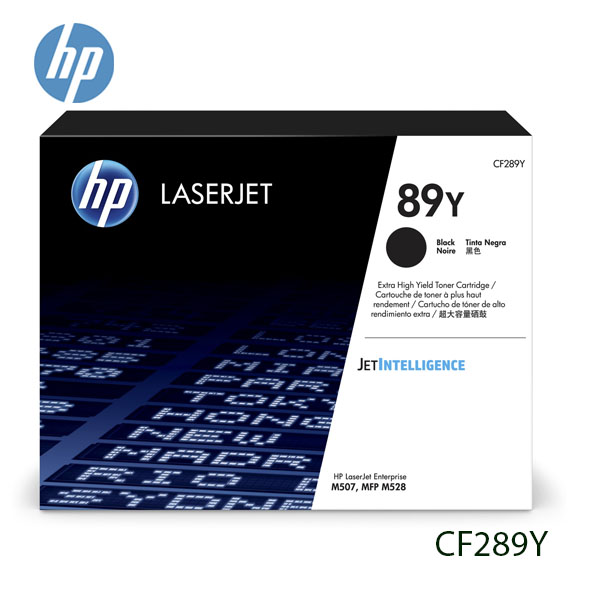 TONER DE CARTUCHO HP 89Y CF289Y NEGRO 20K PAG