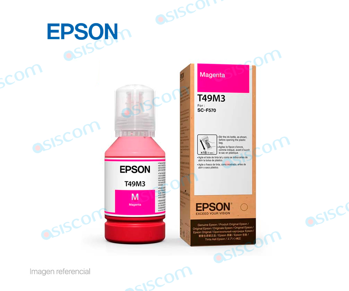 BOTELLA DE TINTA EPSON T49M MAGENTA ( T49M320 ) SURECOLOR F570/F170