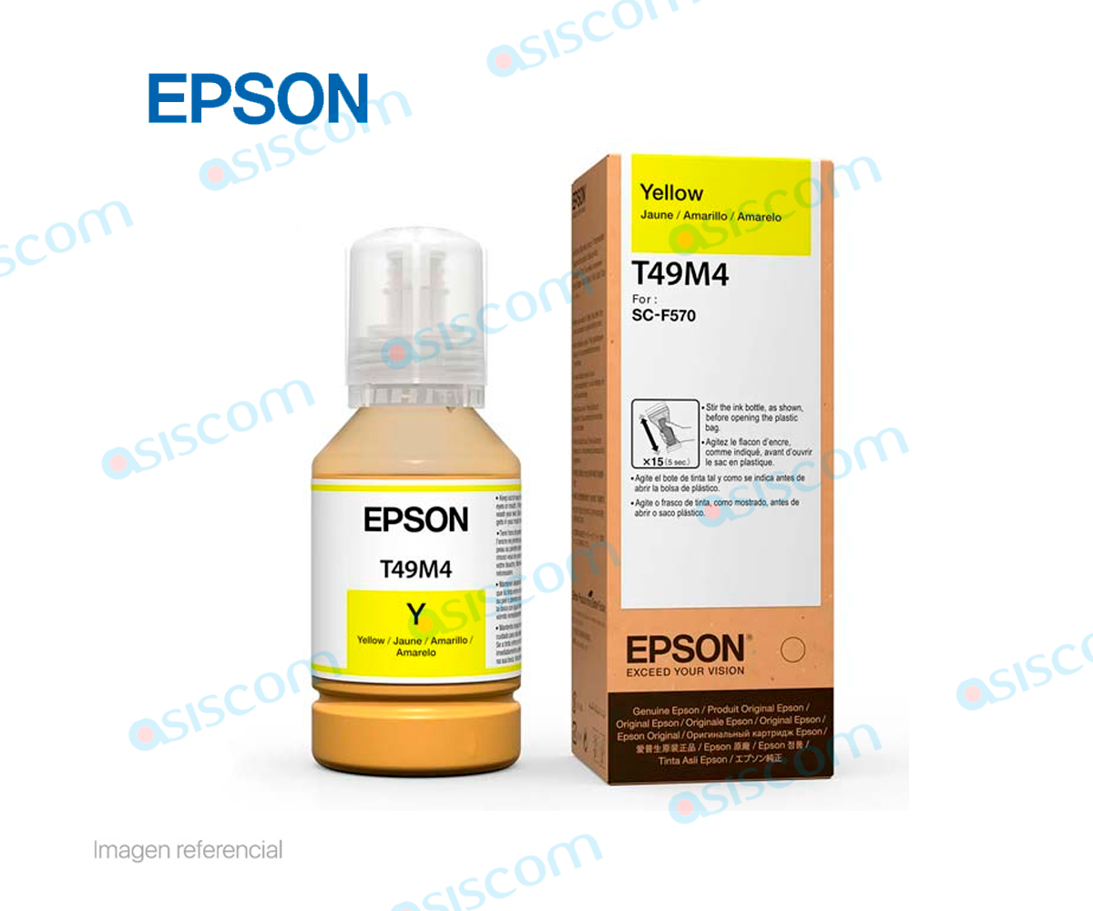 BOTELLA DE TINTA EPSON T49M AMARILLO ( T49M420 ) SURECOLOR F570 / F170