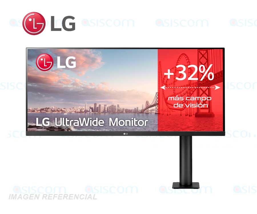 Monitor LG Ultrawide 34" 34WN780-B ERGO 75hz QHD IPS