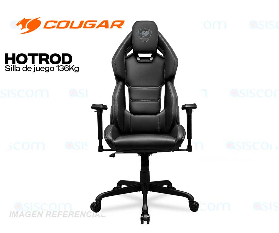 Silla Gamer Cougar HotRod Cuero Black