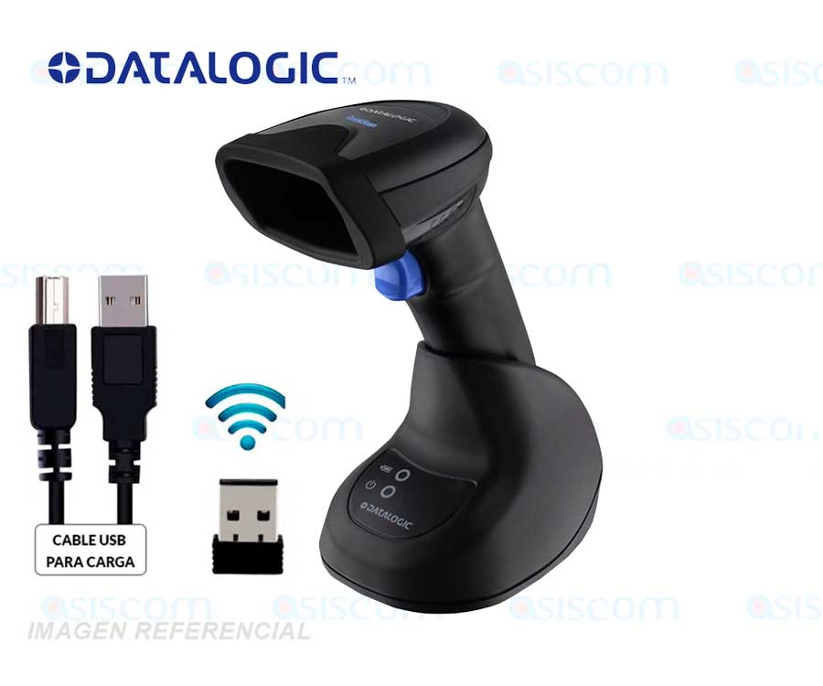 Lector de código de barras Bluetooth 1D y 2D Datalogic QBT2500