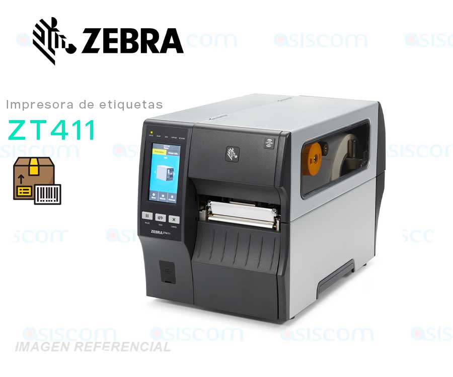 Impresora Codigo Barras Zebra ZT411 Industrial USB|LAN